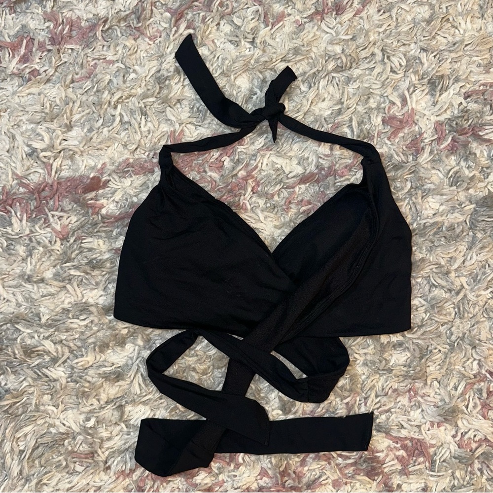 Athleta bra cup halter bikini top 34D - Picture 2 of 5